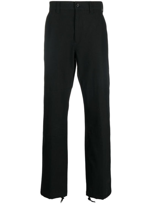 Black Sailor Straight Trousers