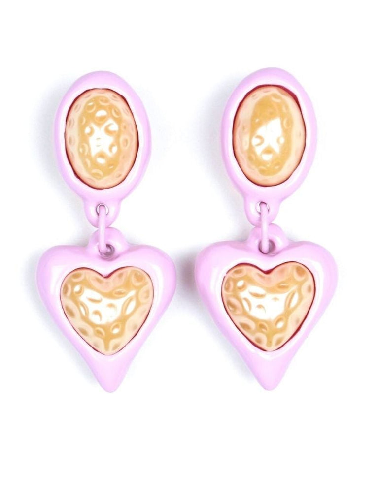 Gold-tone Night Fever Drop Earrings
