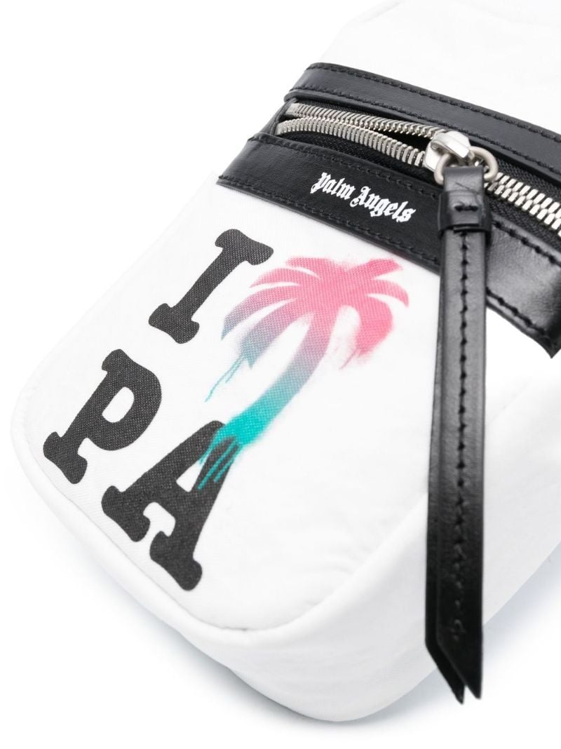 White I Love Pa Shoulder Bag