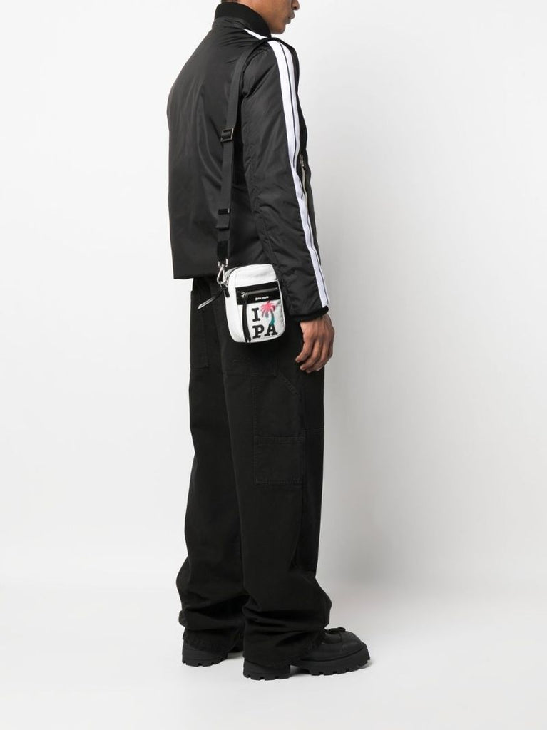 White I Love Pa Shoulder Bag