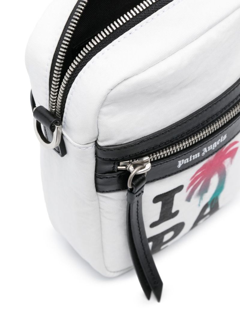 White I Love Pa Shoulder Bag