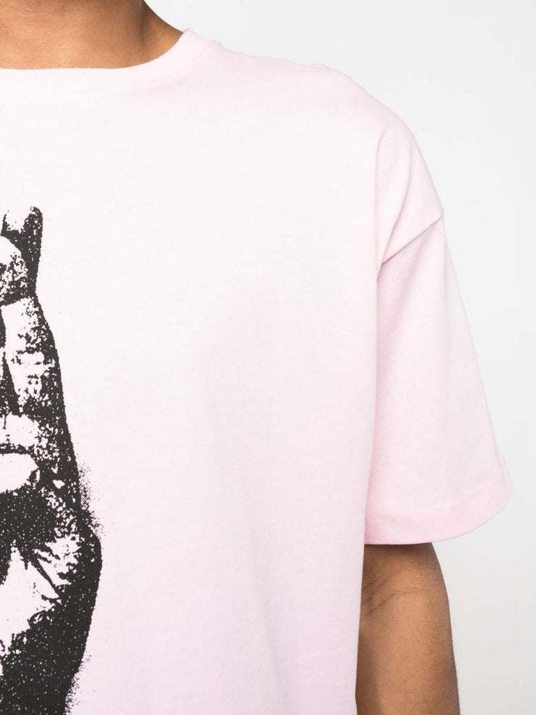 Pink Hand Sign Short Sleeve T-shirt