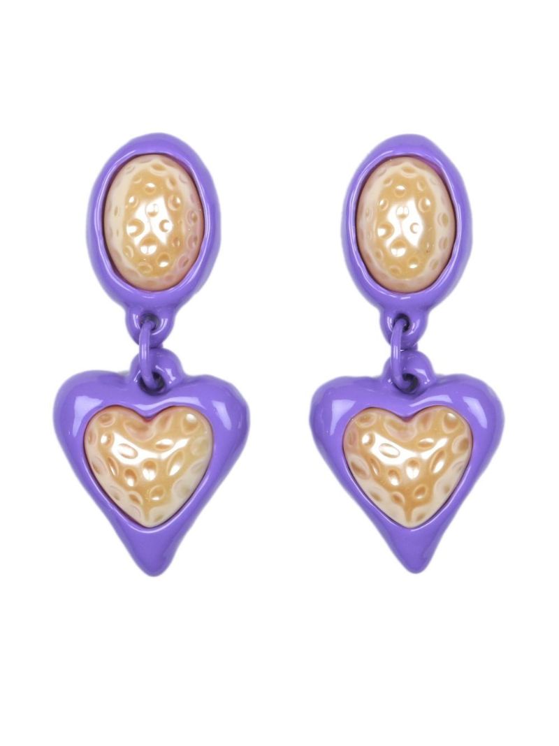 Gold-tone Night Fever Drop Earrings