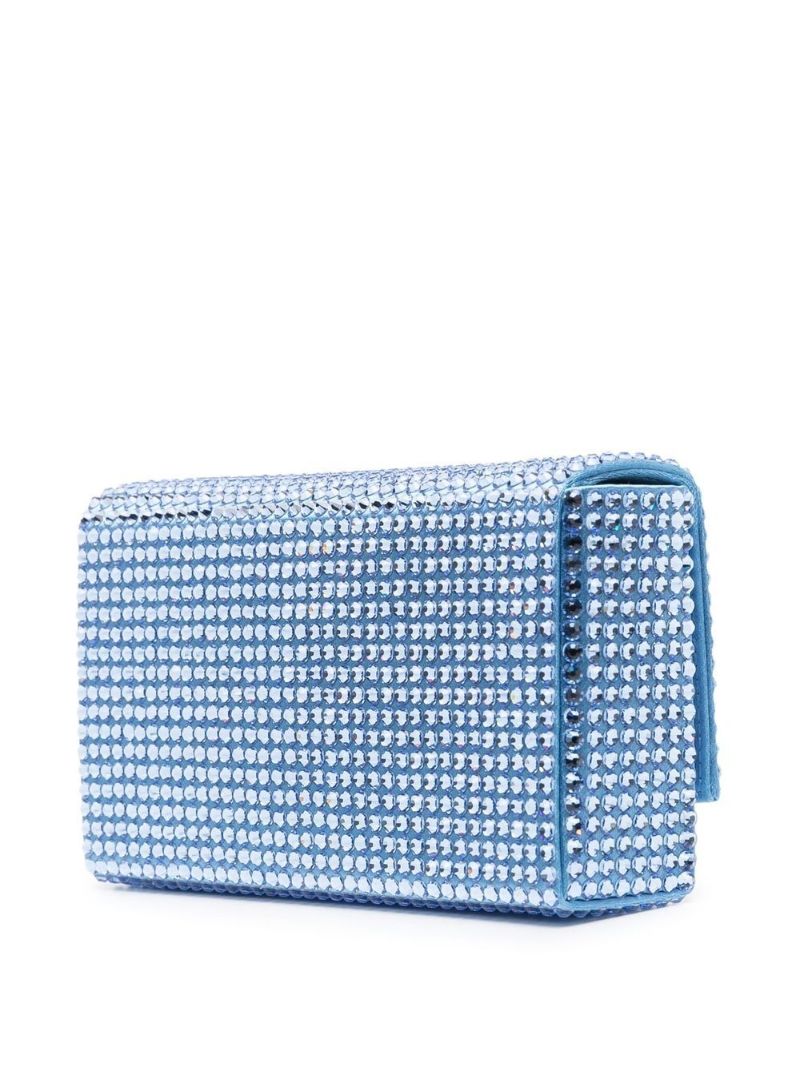 Blue Super Amina Paloma Clutch Bag