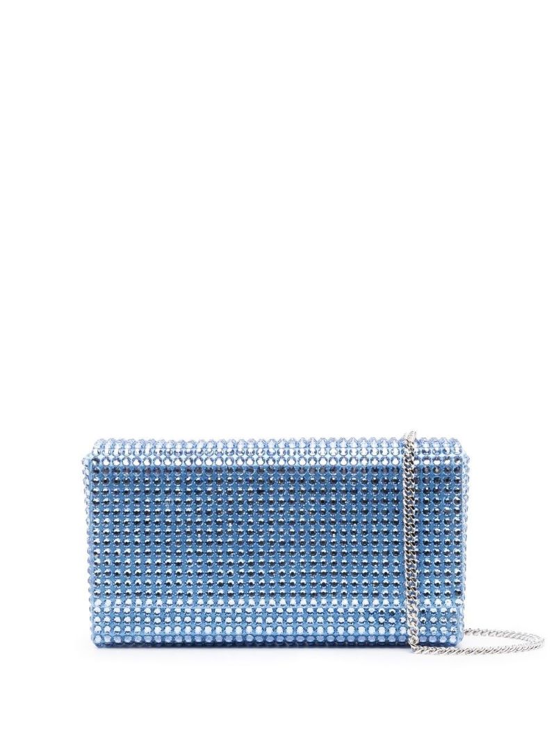 Blue Super Amina Paloma Clutch Bag