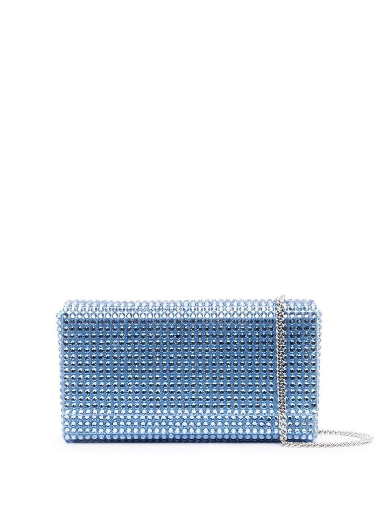 Blue Super Amina Paloma Clutch Bag
