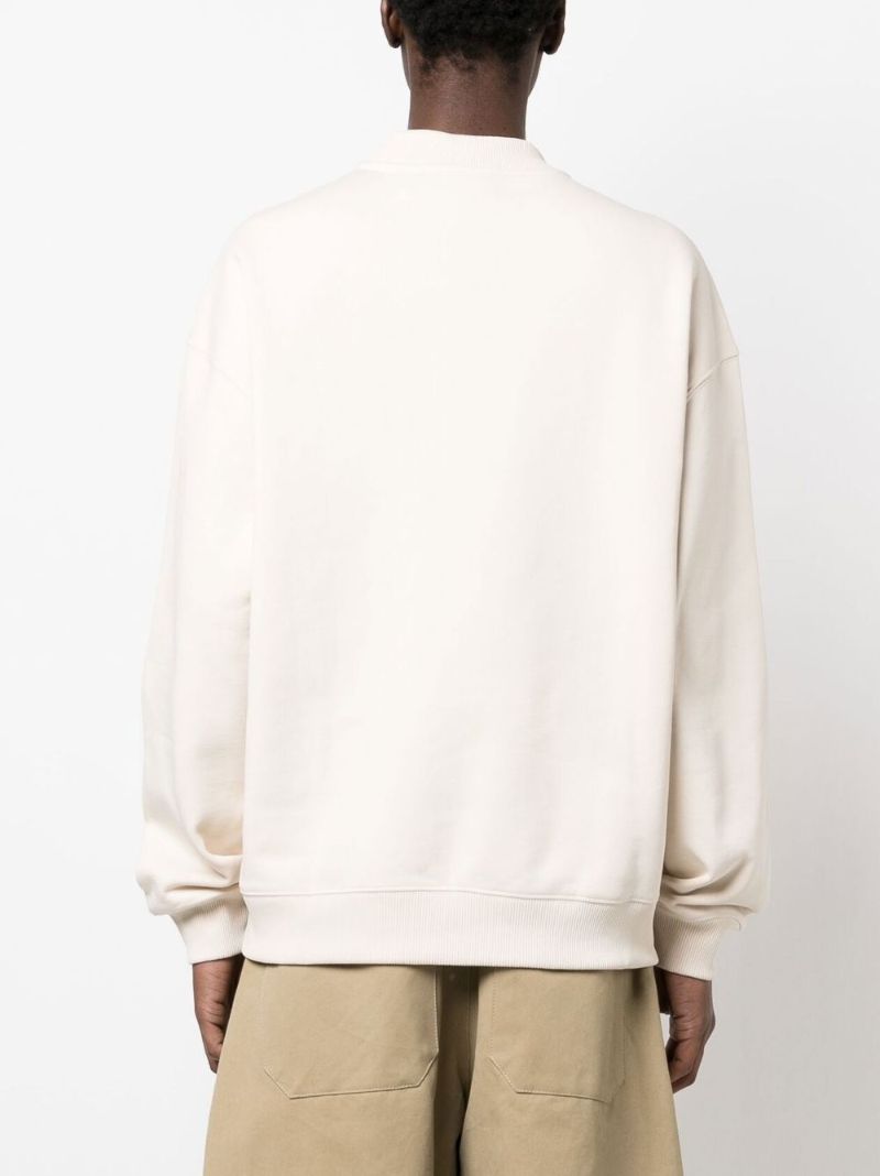 Neutral Legend Embroidered Logo Sweatshirt