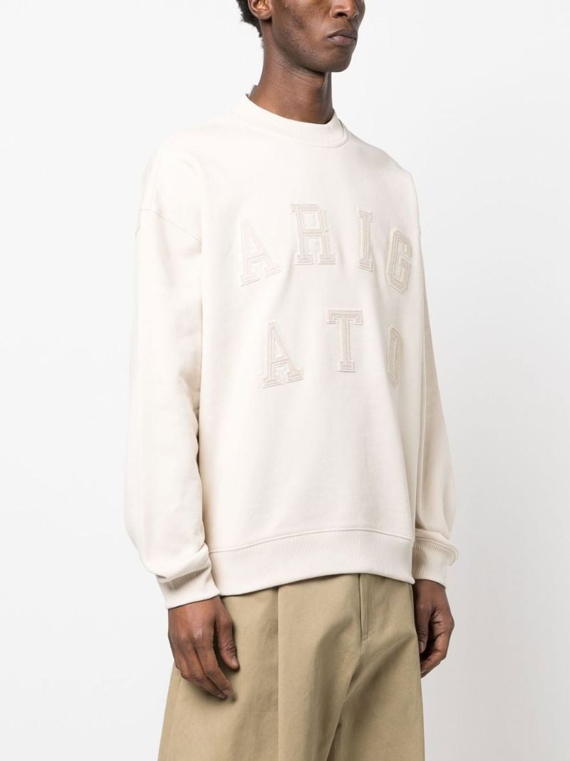 Neutral Legend Embroidered Logo Sweatshirt