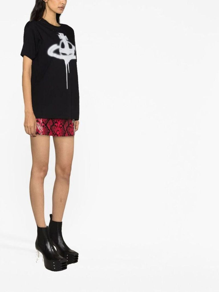 Black Orb Print T-shirt