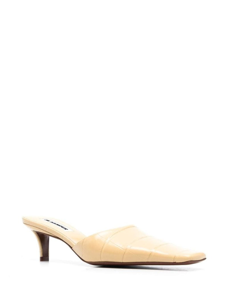 Neutral 60 Mock Croc Mules