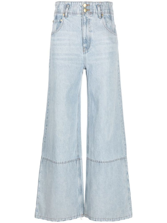 Blue Margot Wide-leg Jeans