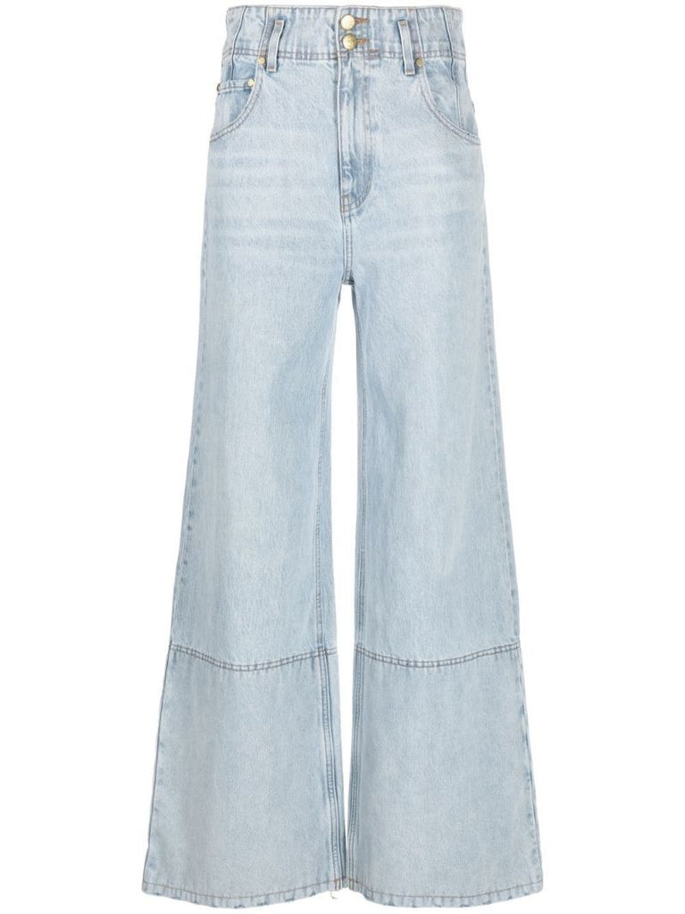 Blue Margot Wide-leg Jeans