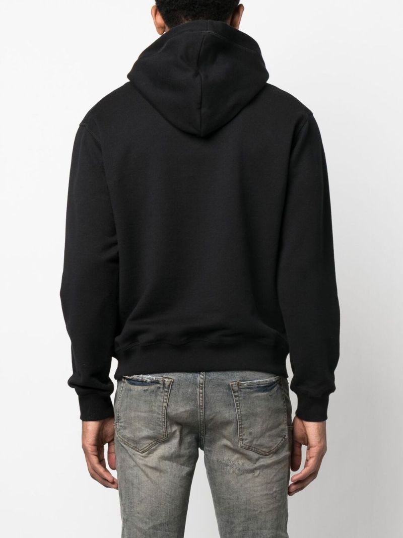 Black Bob Marley Long-sleeve Hoodie