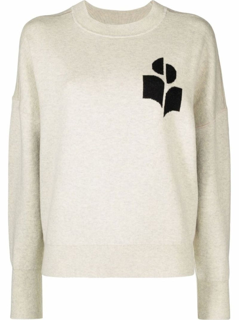 Grey Atlee Intarsia Sweater
