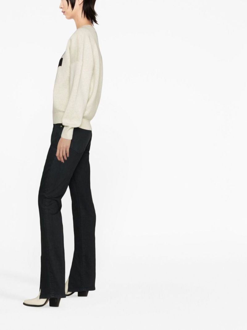 Grey Atlee Intarsia Sweater