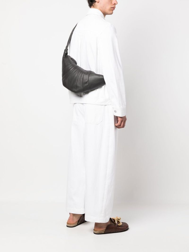 Black Croissant Shoulder Bag