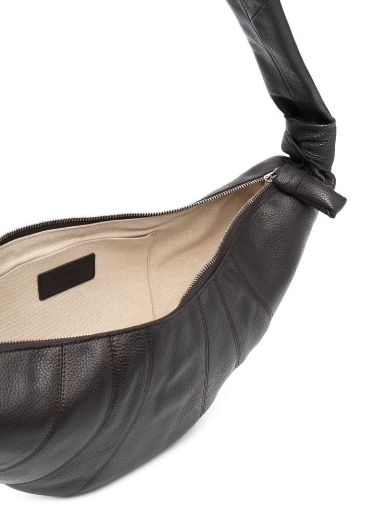 Black Croissant Shoulder Bag