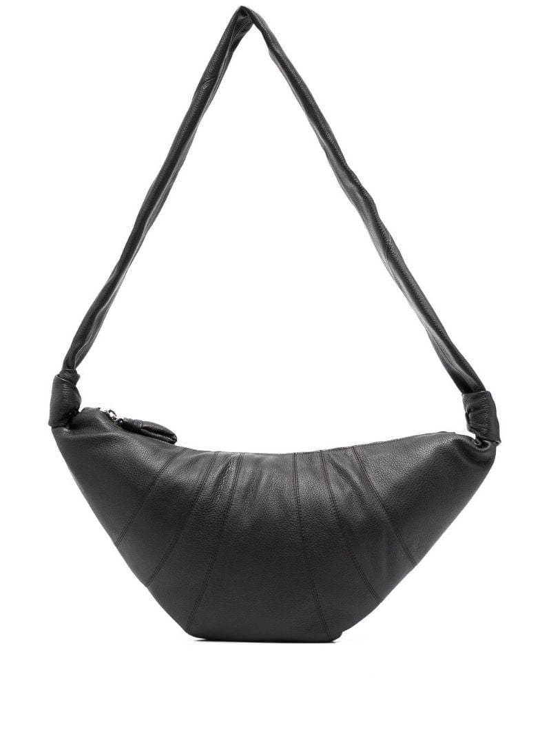 Black Croissant Shoulder Bag