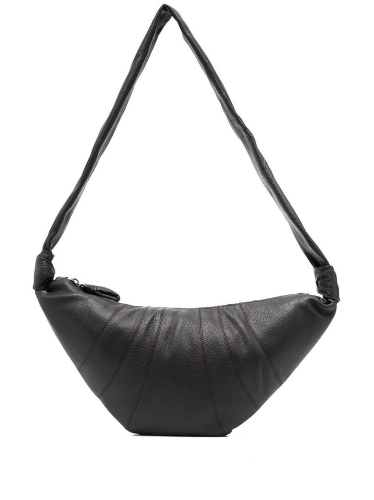 Black Croissant Shoulder Bag