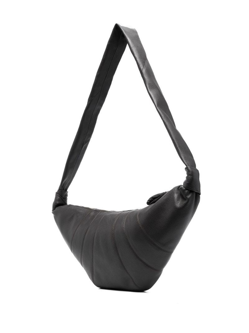 Black Croissant Shoulder Bag