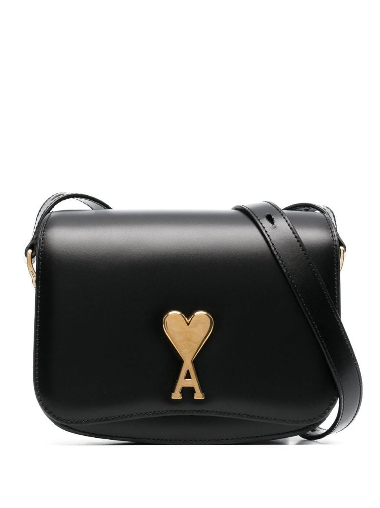 Black Ami De Coeur Leather Bag