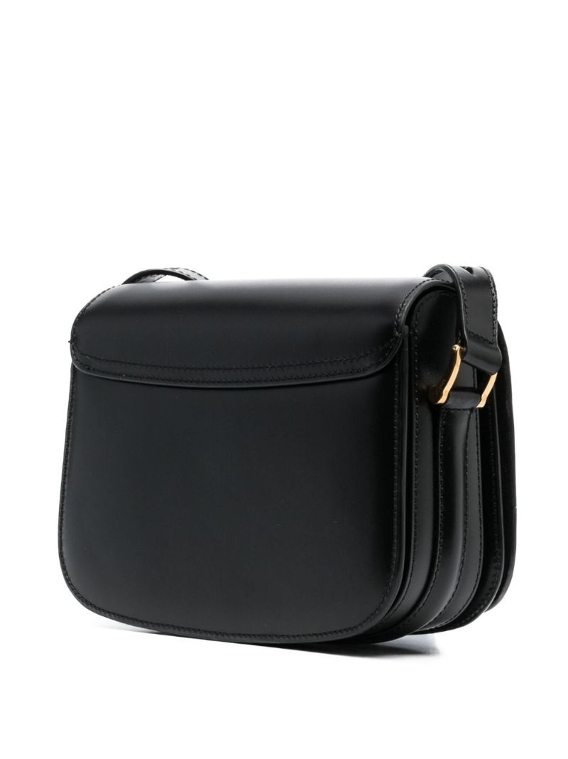 Black Ami De Coeur Leather Bag