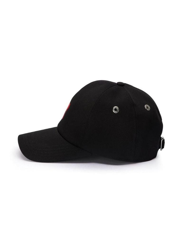 Black Ami De Coeur Embroidered Cap