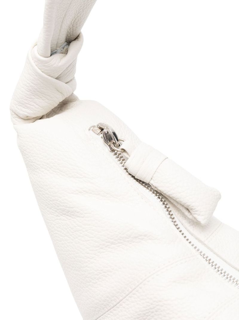 White Croissant Shoulder Bag