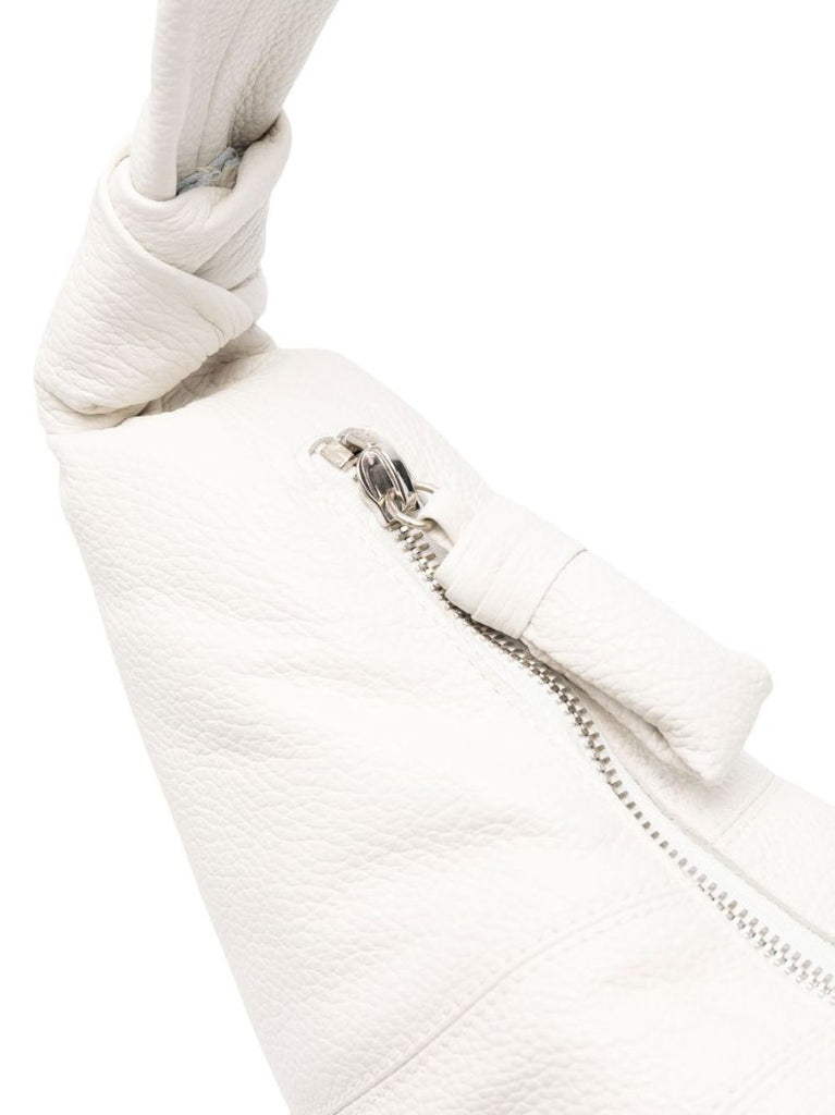 White Croissant Shoulder Bag