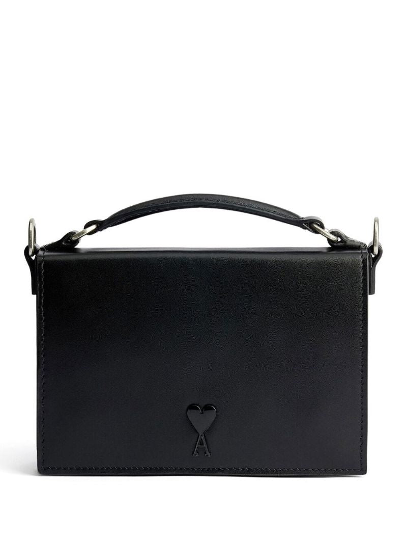 Black Ami De Coeur Monogram Cross Body Bag
