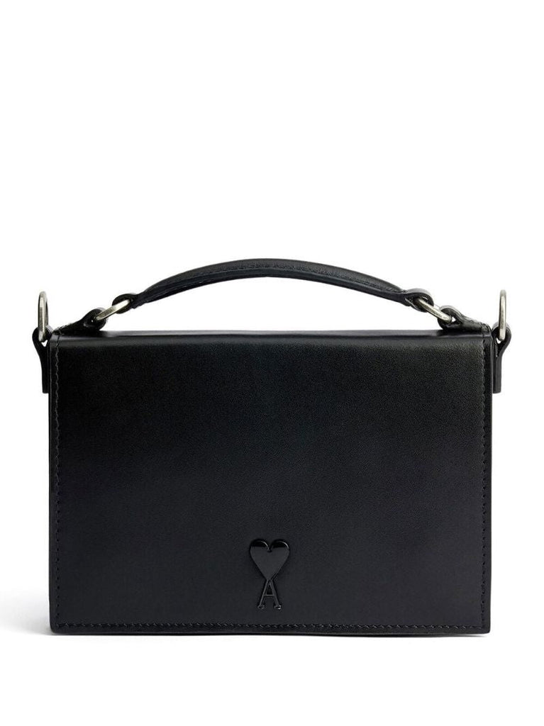 Black Ami De Coeur Monogram Cross Body Bag