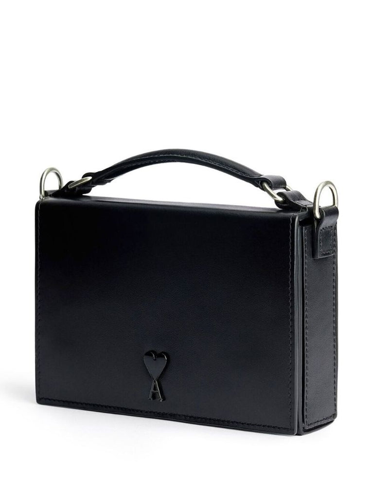 Black Ami De Coeur Monogram Cross Body Bag