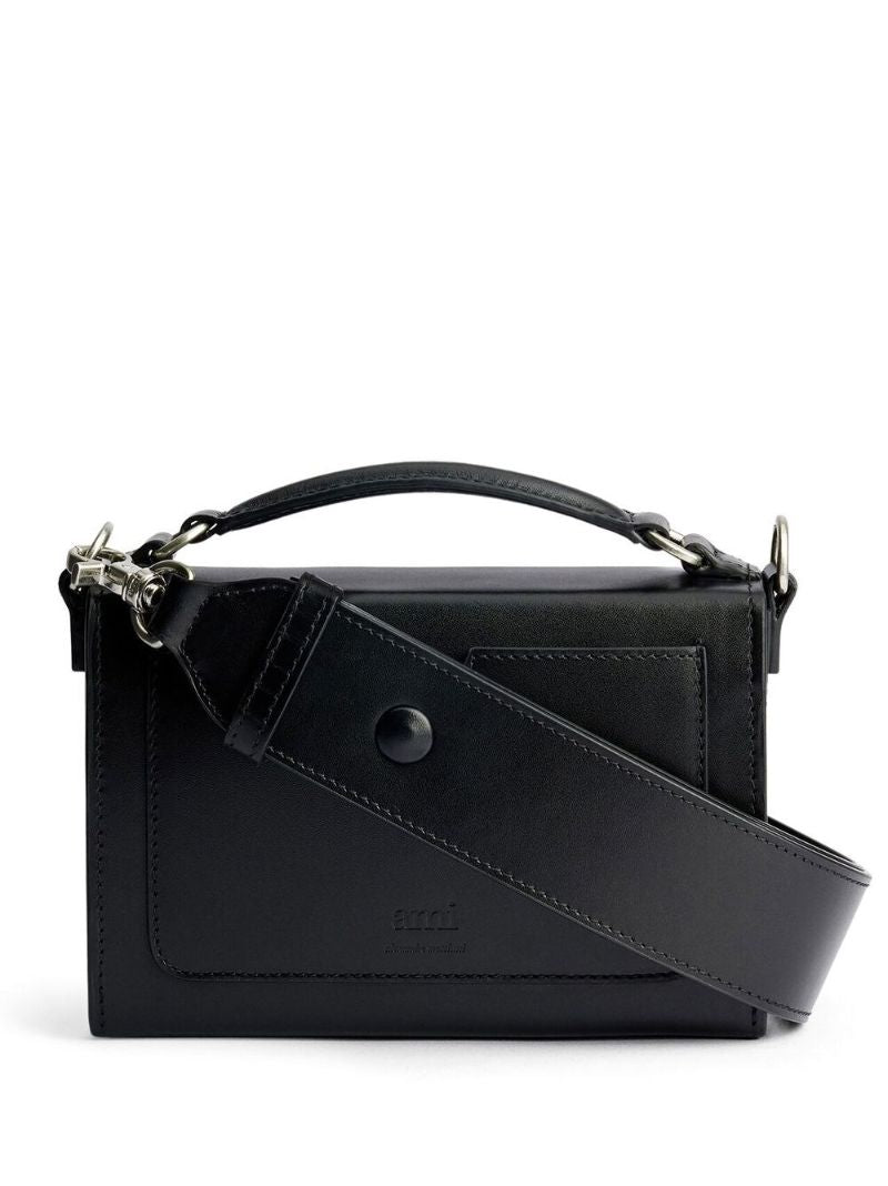 Black Ami De Coeur Monogram Cross Body Bag