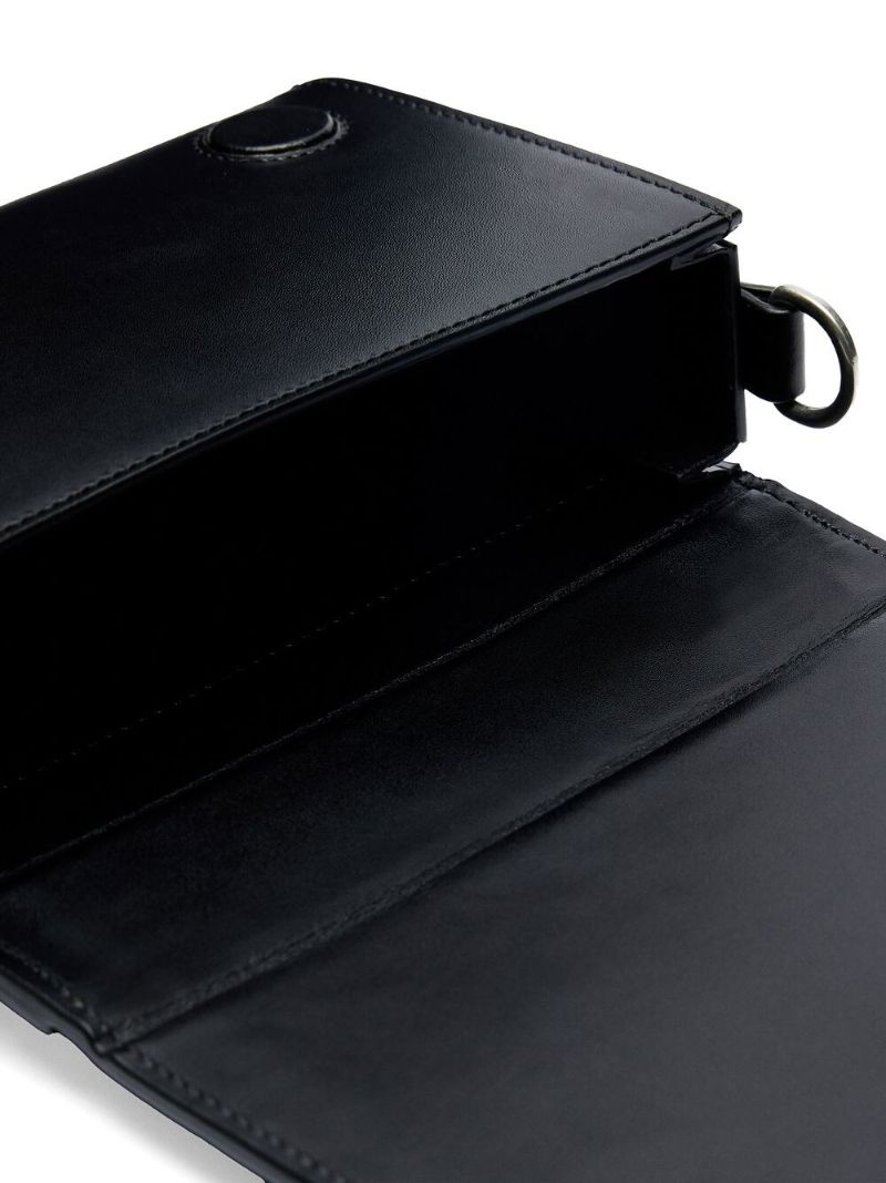 Black Ami De Coeur Monogram Cross Body Bag