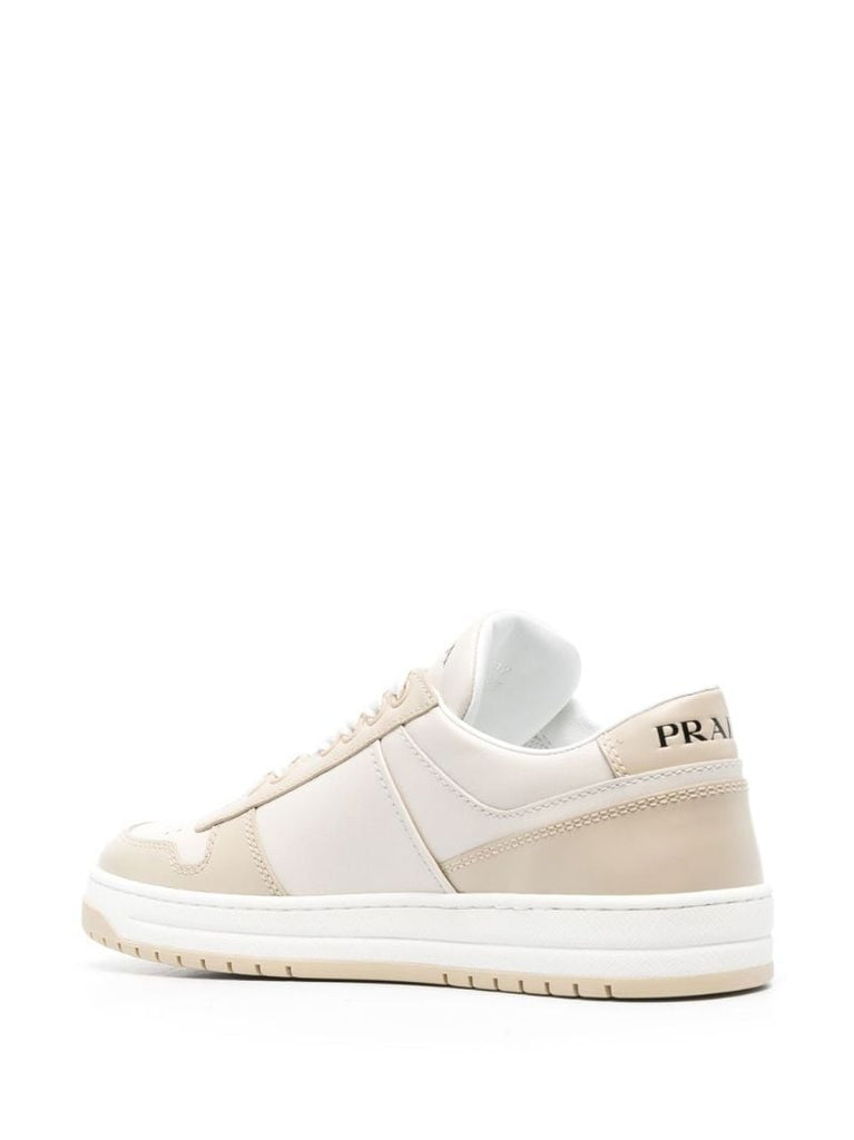 Neutral Downtown Leather Sneakers