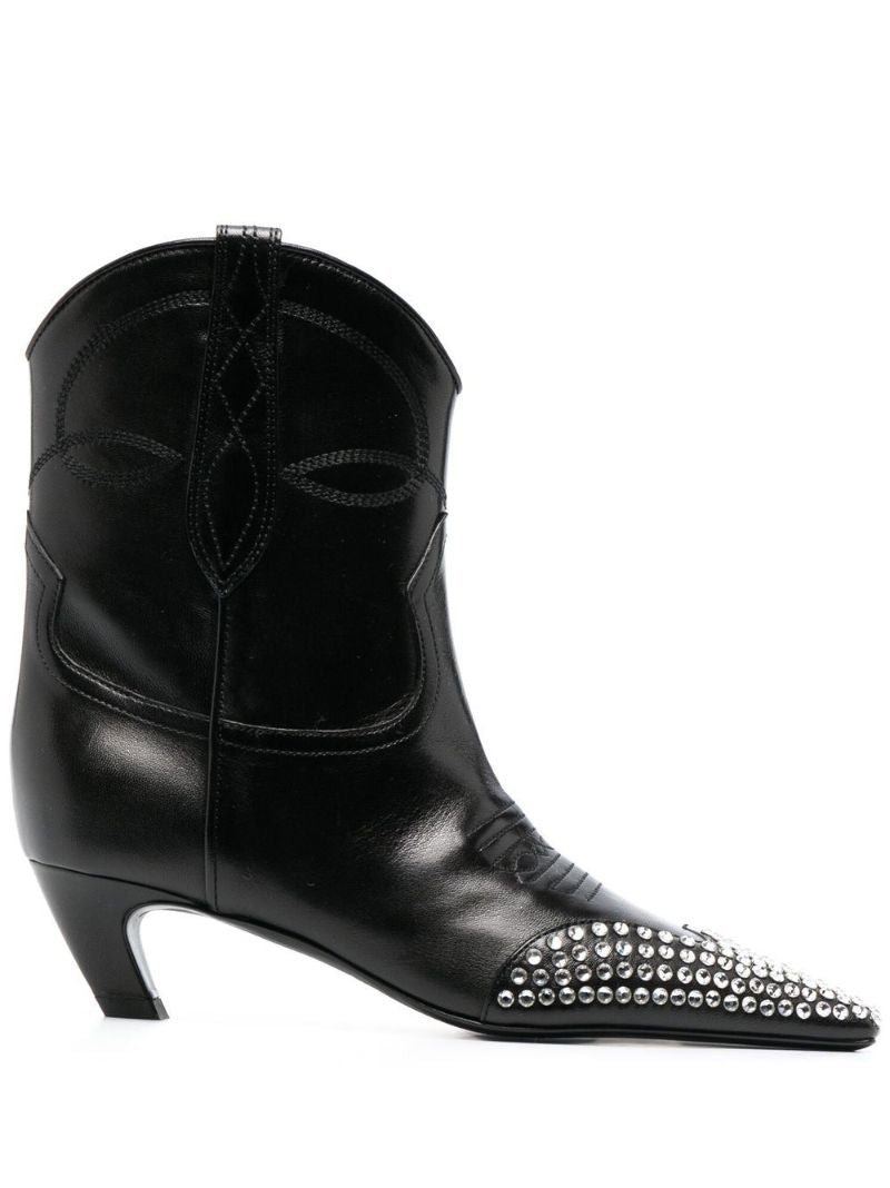 Black Dallas 55 Ankle Boots
