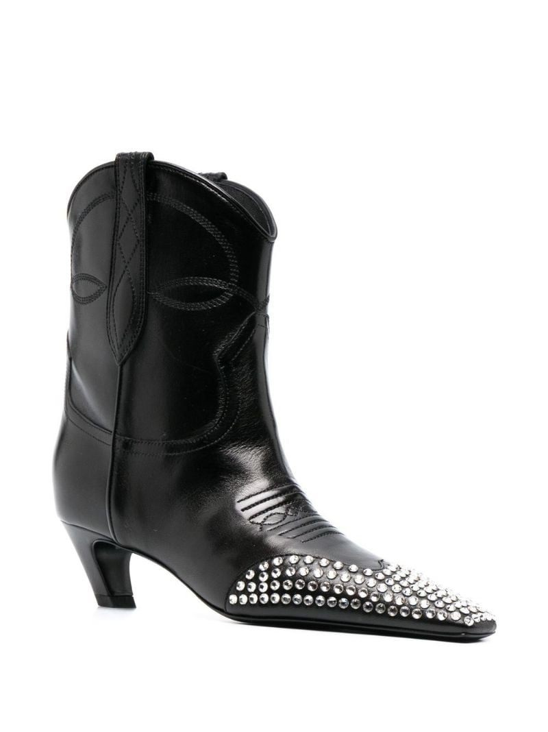 Black Dallas 55 Ankle Boots