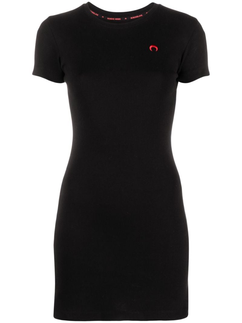 Crescent Moon Organic Cotton Mini Dress