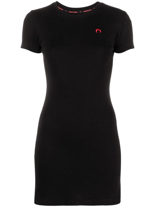 Crescent Moon Organic Cotton Mini Dress