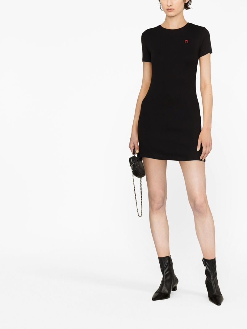 Crescent Moon Organic Cotton Mini Dress