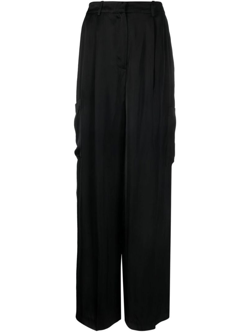 Black Carmel Cargo Trousers