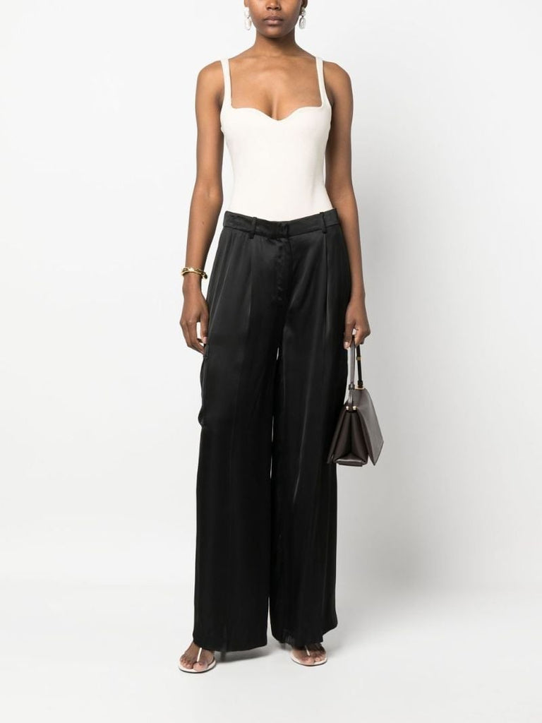 Black Carmel Cargo Trousers