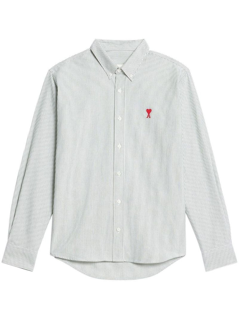 Green Ami De CÃ_x0085_â_x0080__x009c_ur Striped Shirt