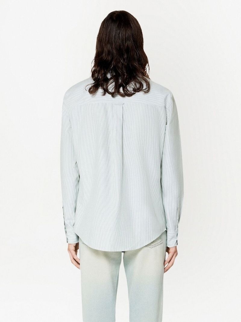 Green Ami De CÃ_x0085_â_x0080__x009c_ur Striped Shirt