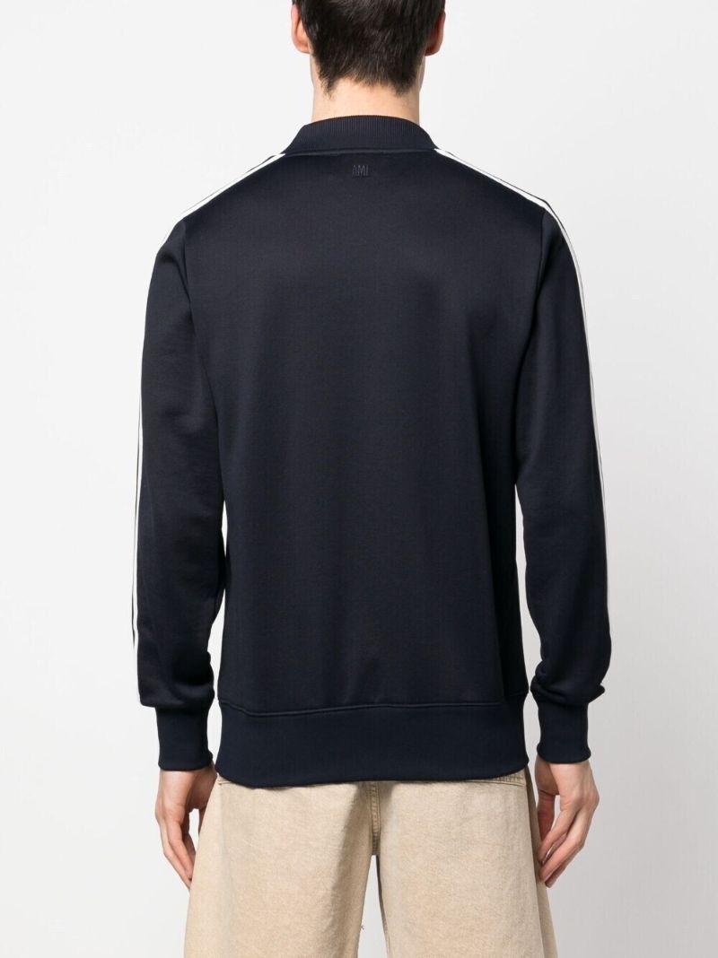 Blue Ami Logo Embroidered Sweatshirt