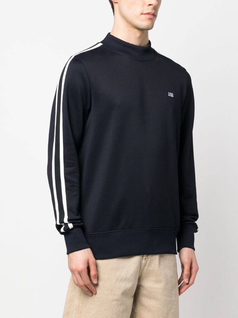 Blue Ami Logo Embroidered Sweatshirt
