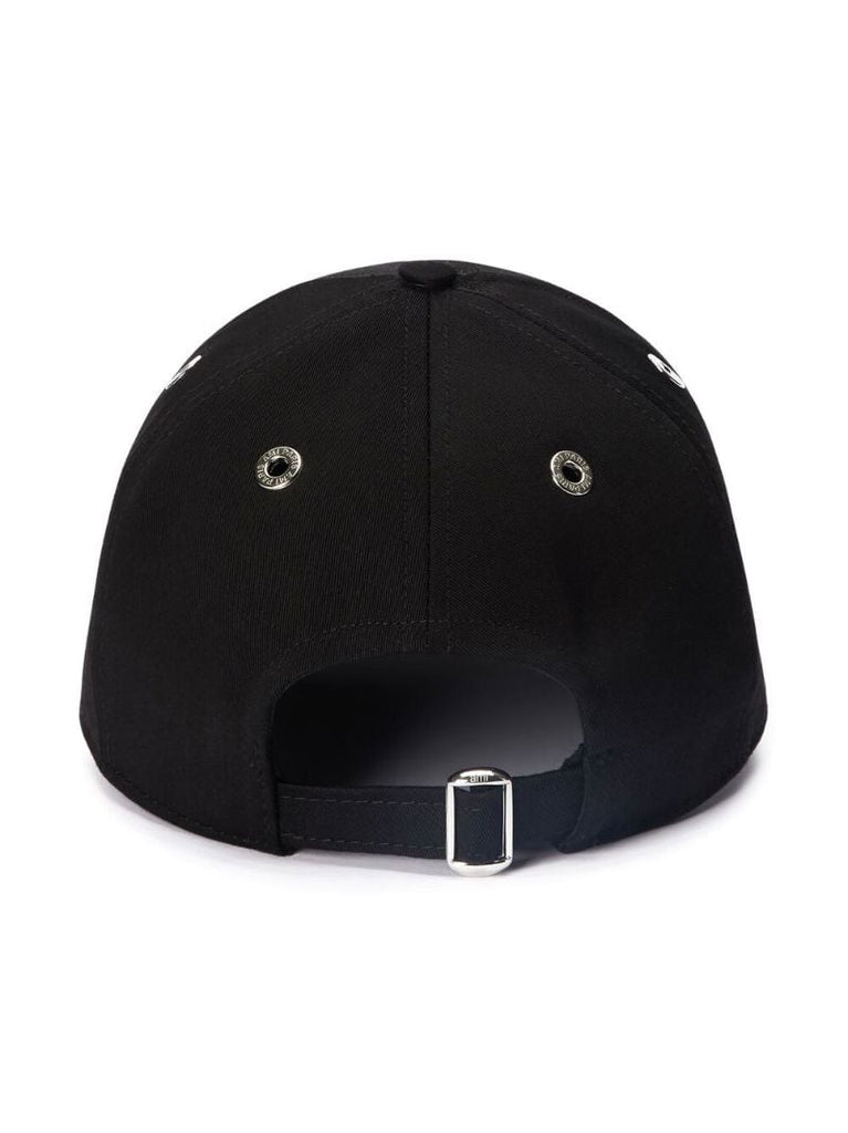Black Logo Embroidery Baseball Cap