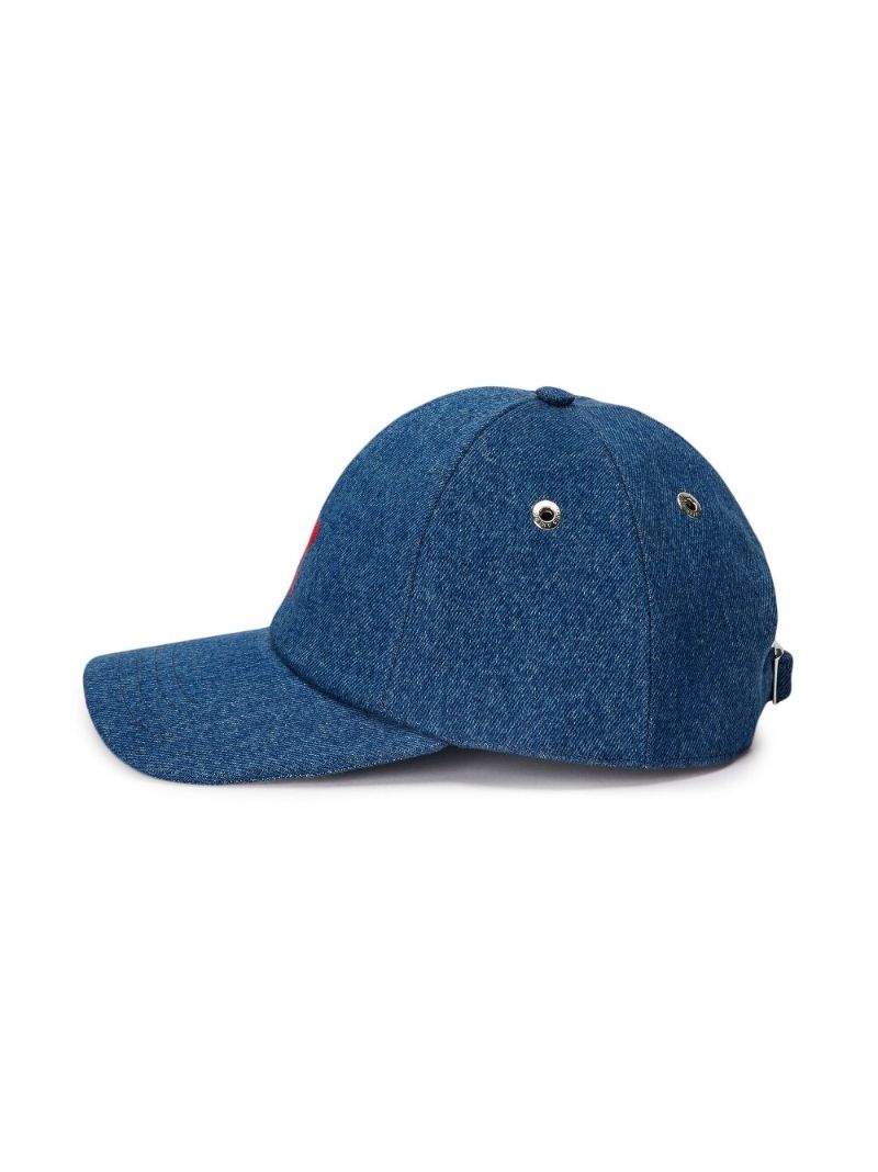 Blue Ami De Coeur Denim Cap