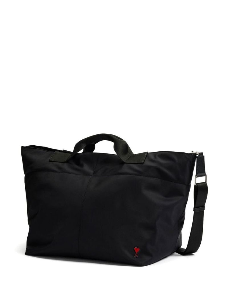 Black Ami De Coeur Monogram Tote Bag