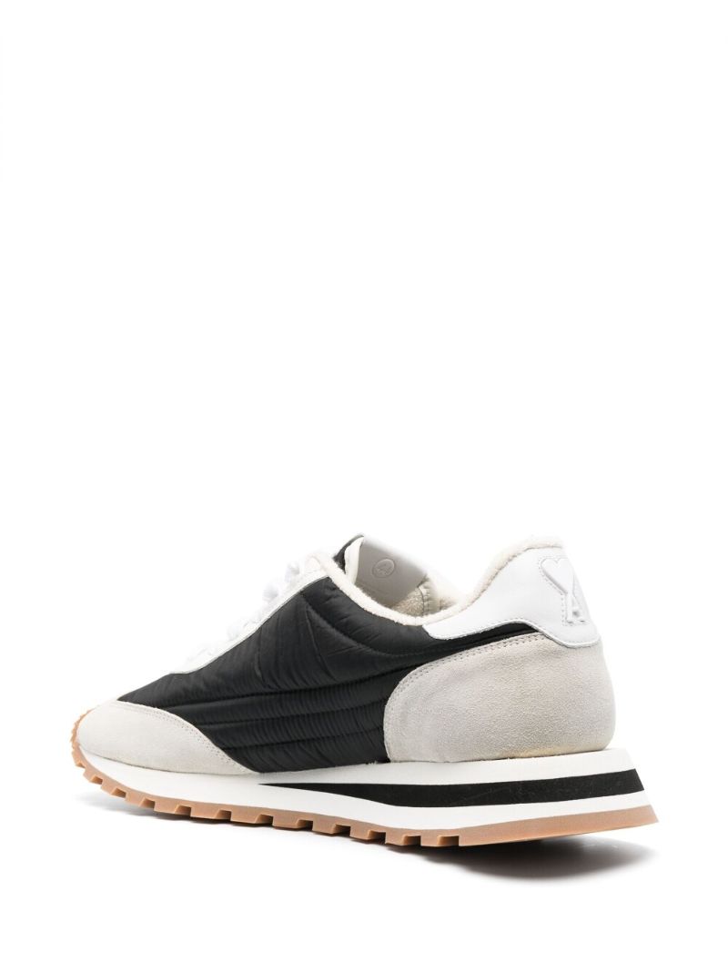 Black Ami Rush Logo Patch Sneakers